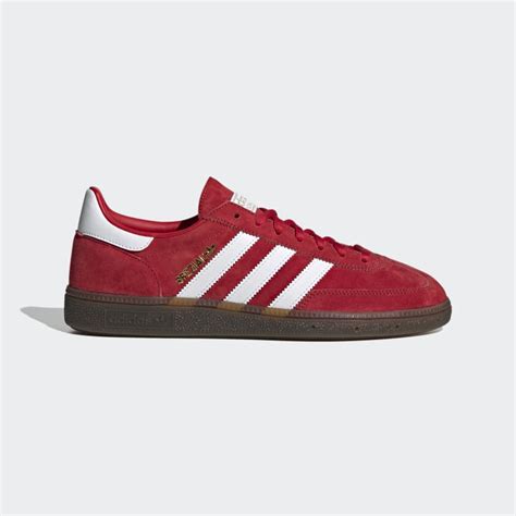 all red adidas spezial|Adidas handball spezial preloved red.